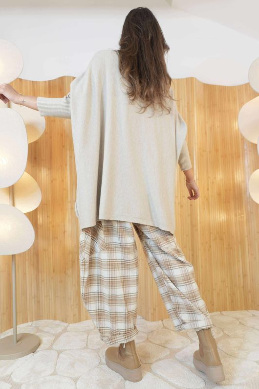 Maggie Cable Blanket Knit Oatmeal